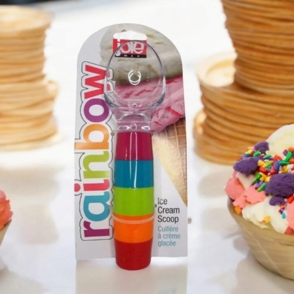 Joie Kitchen Rainbow Ice Cream Scoop Party and‎ Servewear Kitchen Gadgets v V
